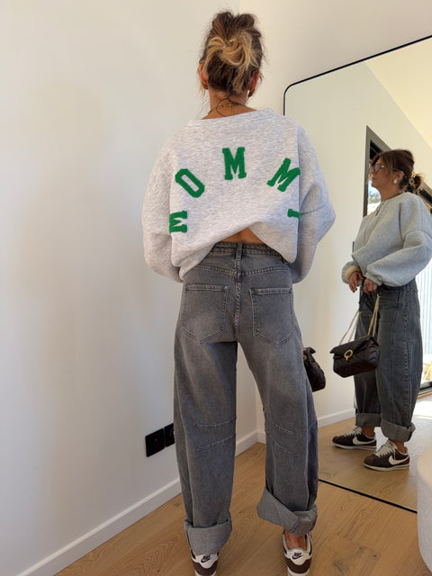 Pull oversize - Mommy vert
