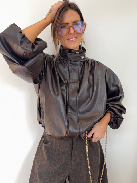 Veste Chloé - chocolat
