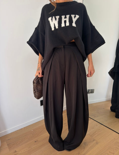 Pantalon HAILEY - noir