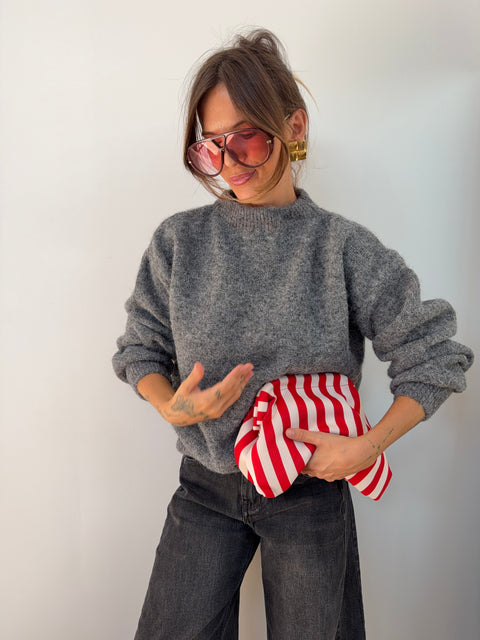 Pull parfait - gris anthracite
