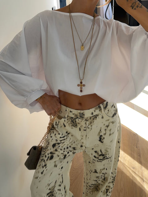Blouse Elia - blanche