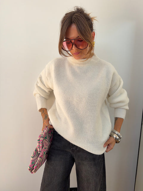 Pull parfait - blanc