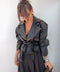 Veste simili à épaulettes - noir
