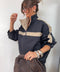Veste Sportwear - bleu et beige