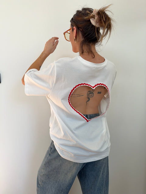 T-shirt coeur
