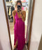 Robe dos nu - fuchsia