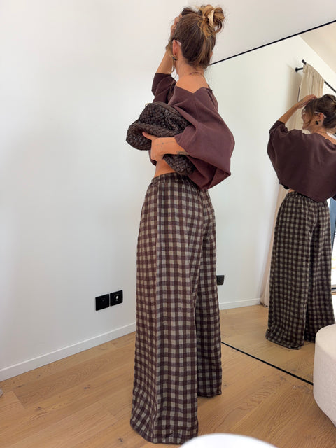 Pantalon Hazel - choco