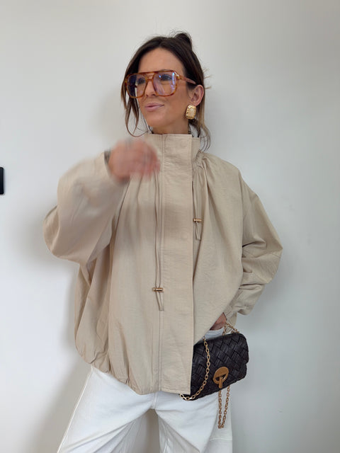 Veste oversize - beige