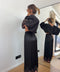 Pantalon dentelle - noir