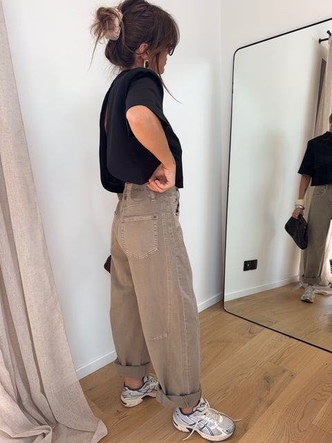 Jeans Beige délavé - Marley