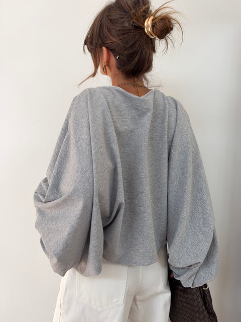 Haut bouffant Gui - gris