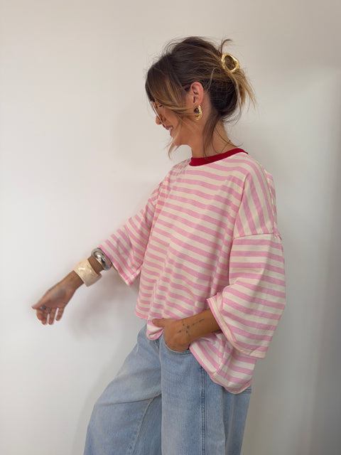 T-shirt Lover's - rose