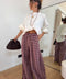 Pantalon Hazel - prune