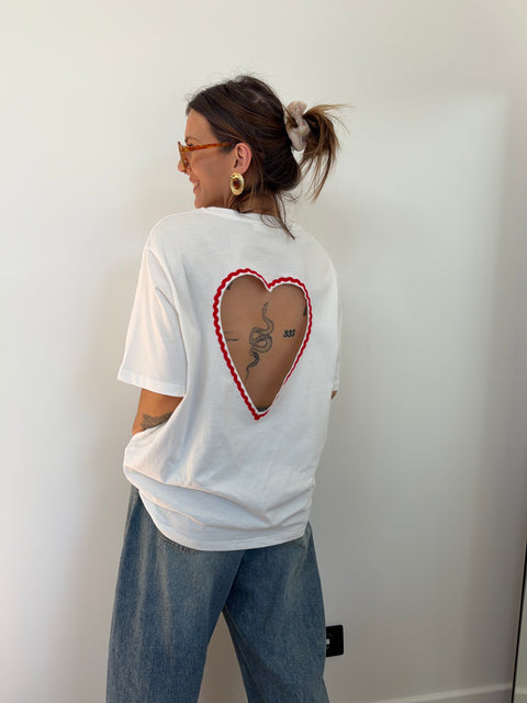 T-shirt coeur