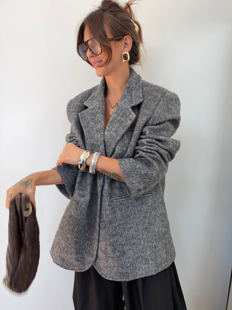 Veste lainage - grise