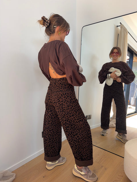 Jeans Mayron - leopard