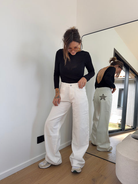 Jeans Isis - blanc