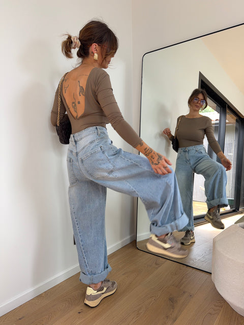 Jeans clair couture - Andy