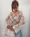 Top en dentelle - beige