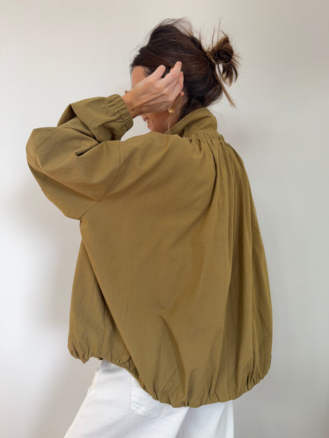 Veste oversize - olive