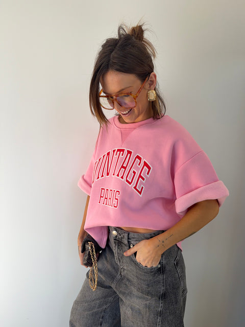 Sweat Vintage - rose