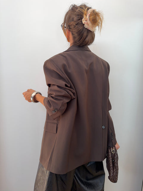 Blazer PIA - chocolat