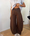Jeans ballon choco - June