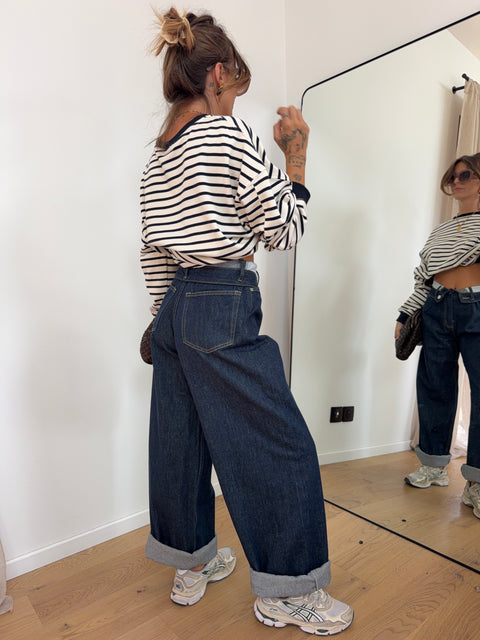 Jeans à revers Dave