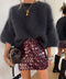 Pull en Mohair manches 3/4 - gris