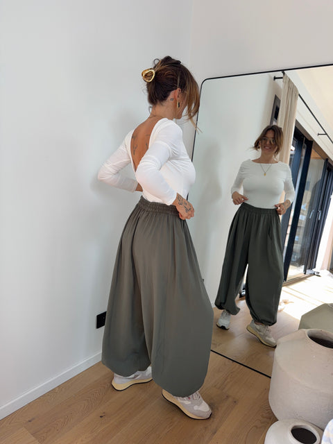 Pantalon ballon - kaki