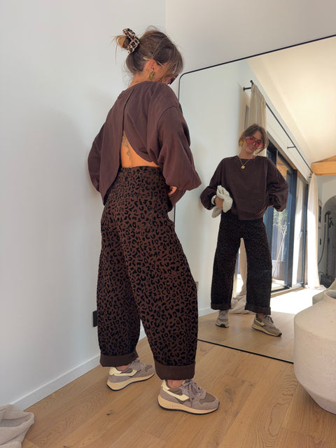 Jeans Mayron - leopard
