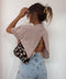 T-shirt Mia Lover's - taupe