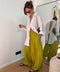 Pantalon ballon Liz - vert anis