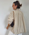 Veste oversize - beige