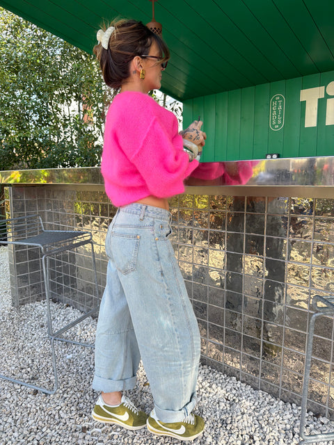 Jeans ballon - bleu clair
