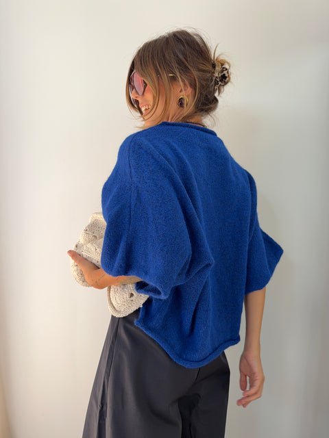 Pull Paris - bleu roi