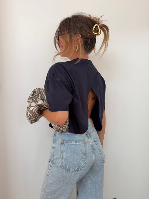 T-shirt Mia Lover's - bleu marine