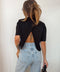 T-shirt Mia Lover's - noir
