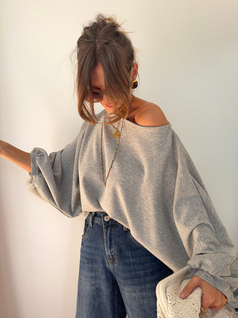 Sweat Ibiza - gris