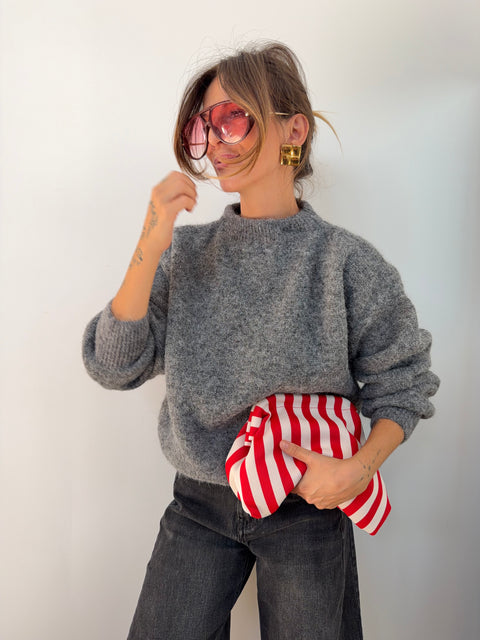 Pull parfait - gris anthracite