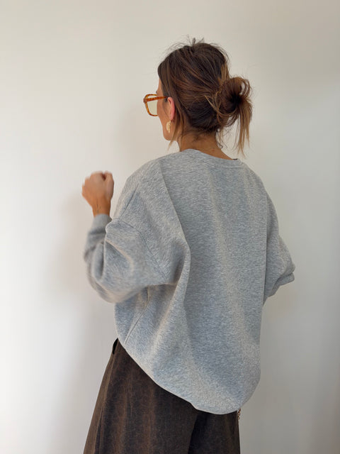 Sweat Marlon - gris foncé