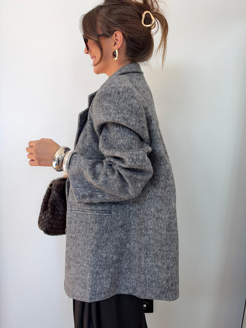 Veste lainage - grise