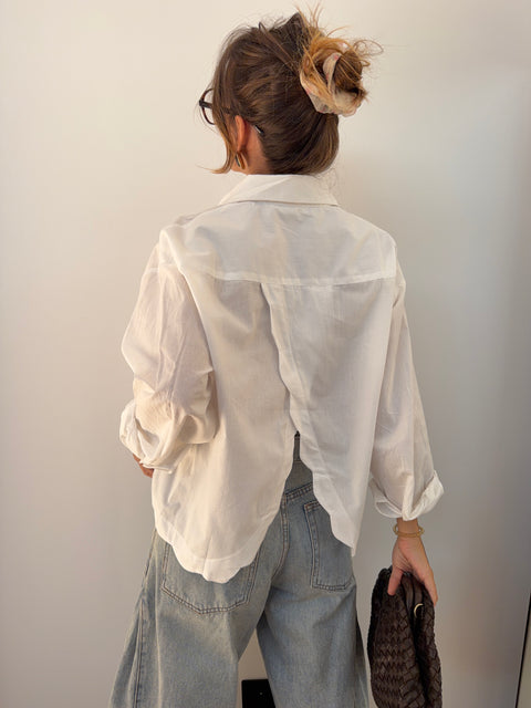 Chemise blanche - flora
