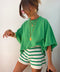 T-shirt épais parfait - vert