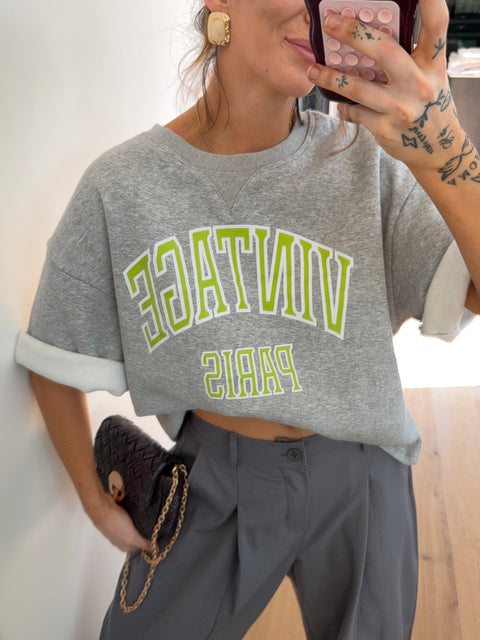 Sweat Vintage - gris