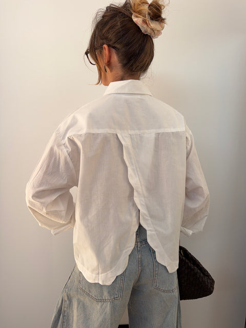 Chemise blanche - flora