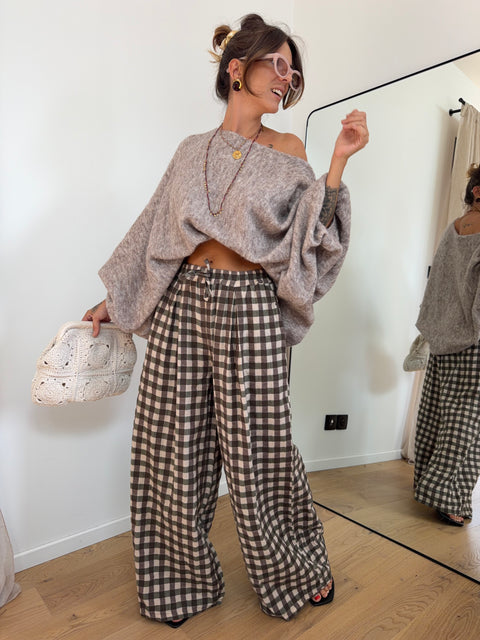Pantalon Hazel - kaki