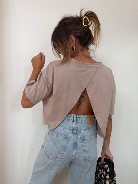 T-shirt Mia Lover's - beige