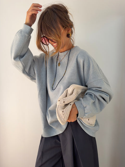 Sweat Marlon - bleu ciel