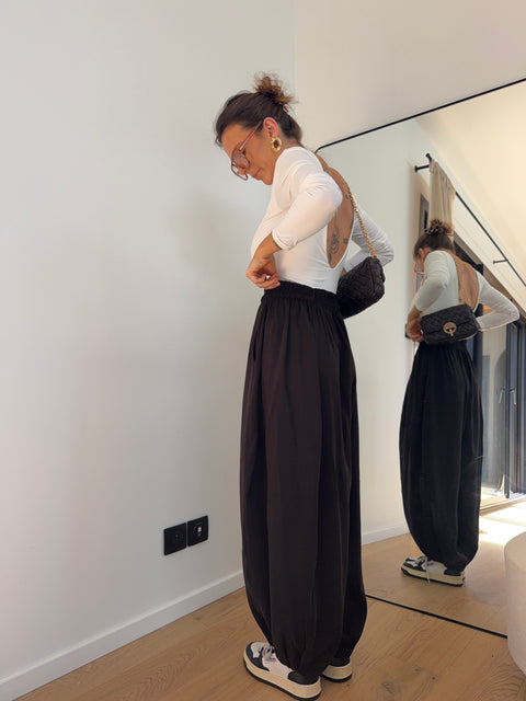 Pantalon ballon - noir (pré commande)